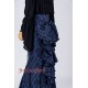 Surface Spell Gothic Nyx Fishtail Long Skirt